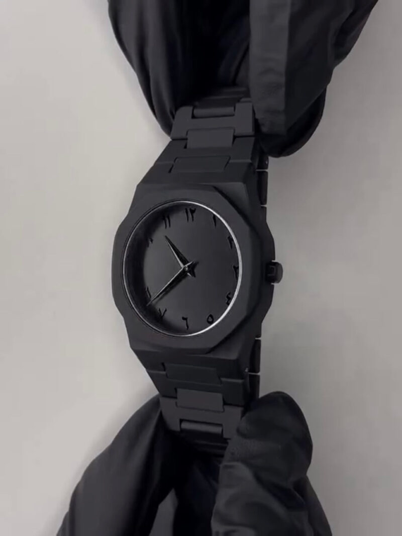 Arabic Aura Watch Black - Image 3
