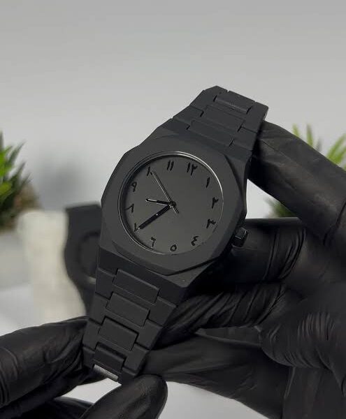 Arabic Aura Watch Black